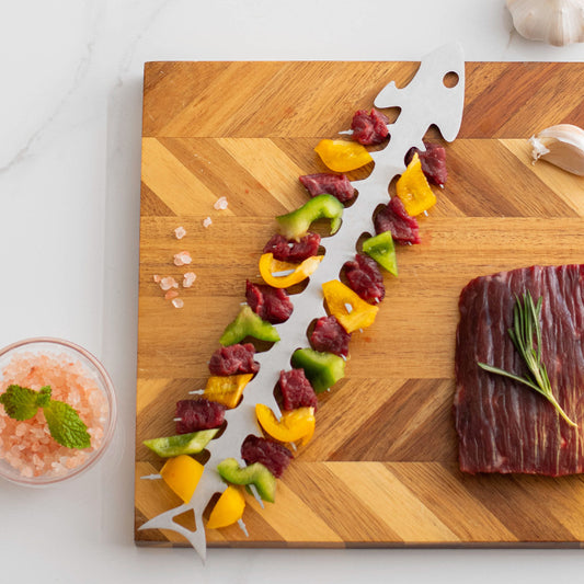 Stainless Steel Fishbone Skewer