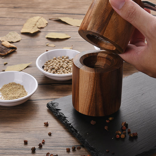 Wooden Hand Seasoning Grinder
