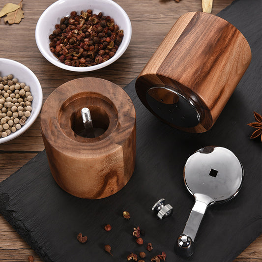 Wooden Hand Seasoning Grinder